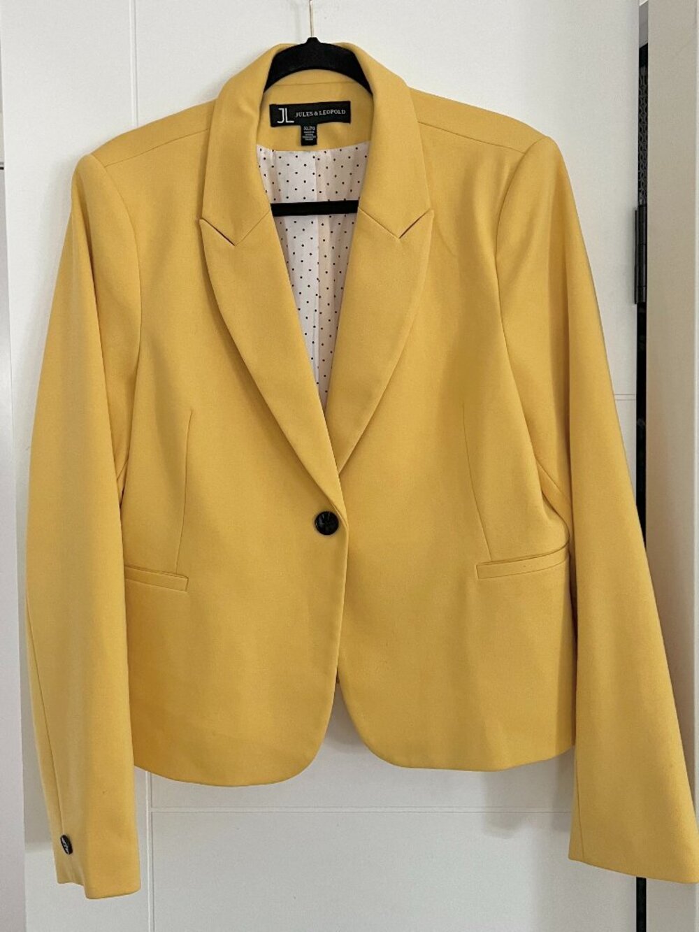 Vintage Jules & Leopard Blazer